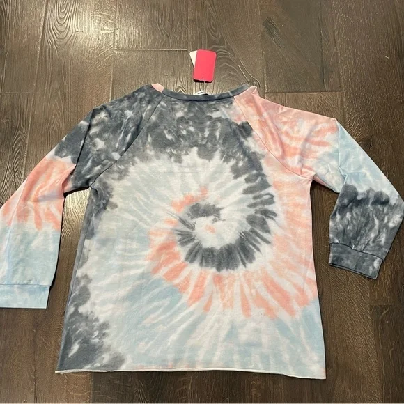 PatPat long sleeve tye-dye women’s shirt Lg - Picture 3 of 5